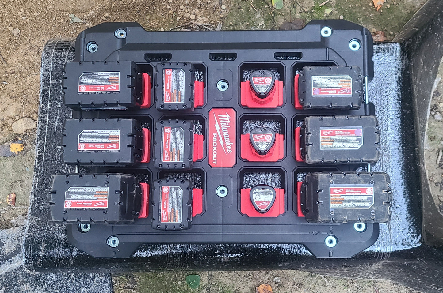 Milwaukee Packout Battery Holder